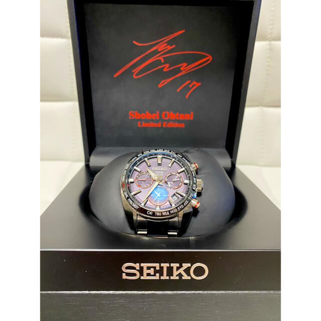 SEIKO アストロン　大谷翔平限定モデル　シリアルナンバー入り