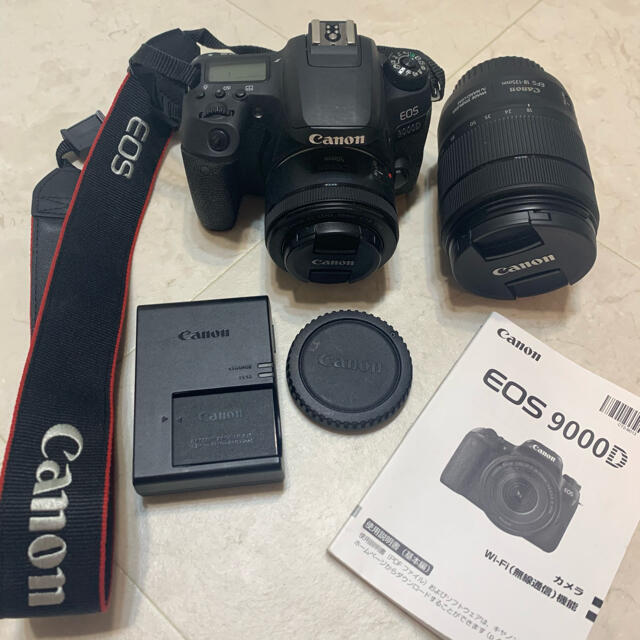 Canon EOS 9000D レンズキット＋単焦点レンズ デジタル一眼