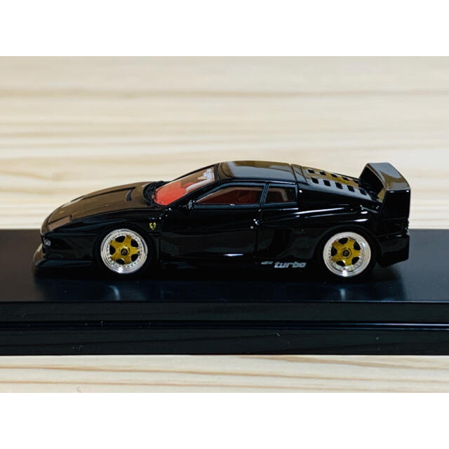 ケーニッヒ テスタロッサ フェラーリ 1/64 ミニカー KOENIG ブラック