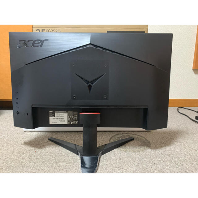 Acer(エイサー)のAcer ゲーミングモニター Nitro 24.5インチ スマホ/家電/カメラのPC/タブレット(ディスプレイ)の商品写真