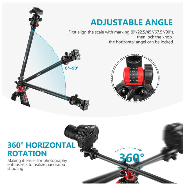 Neewer カメラ三脚 1