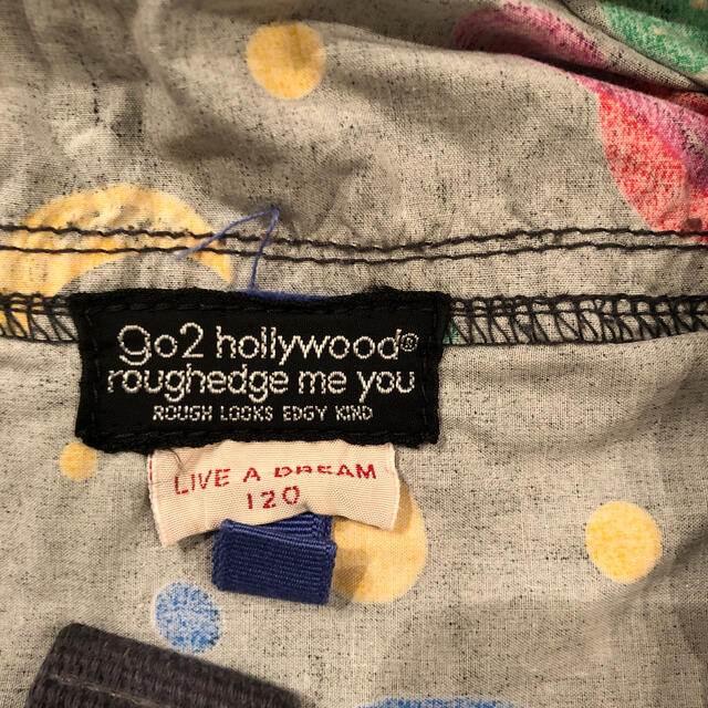 GO TO HOLLYWOOD(ゴートゥーハリウッド)のGo to 総柄マウンテンパーカー　120 キッズ/ベビー/マタニティのキッズ服男の子用(90cm~)(ジャケット/上着)の商品写真