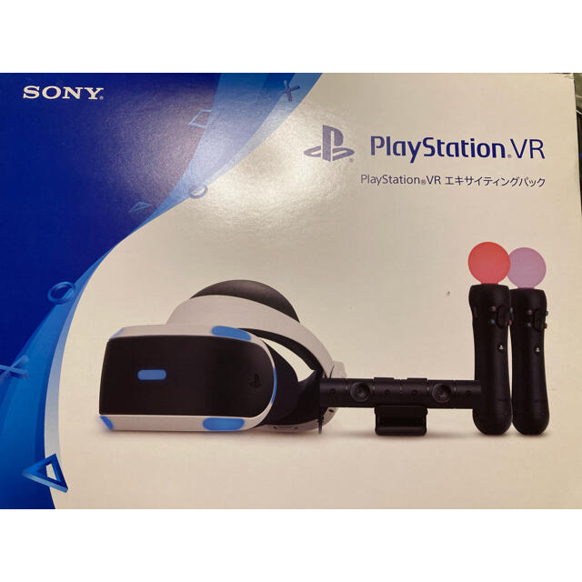 PlayStation VR(プレイステーションヴィーアール)のPlayStation VR エキサイティングパック エンタメ/ホビーのゲームソフト/ゲーム機本体(家庭用ゲーム機本体)の商品写真