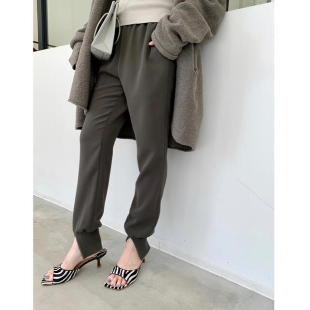 L'Appartement Col Pierrot Rib Pants 完売