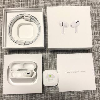 アップル(Apple)のAir Pods pro 右耳のみ！　充電その他付属品あり(ヘッドフォン/イヤフォン)