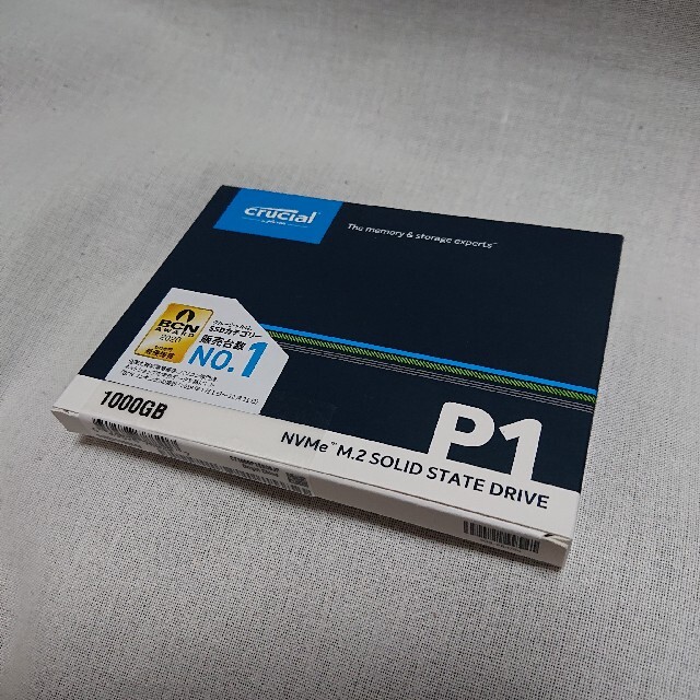 新品未開封 Crucial CT1000P1SSD8JP 1TB m.2 SSD