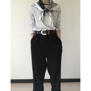 ミュウミュウ(miumiu)のmiumiu High-Waist Slacks 36 ITALY MADE(その他)