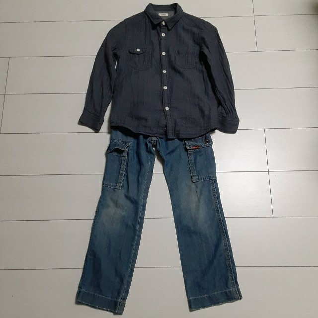 FELISSIMO(フェリシモ)のハラッパ HARAPPA　セットアップ キッズ/ベビー/マタニティのキッズ服男の子用(90cm~)(Tシャツ/カットソー)の商品写真