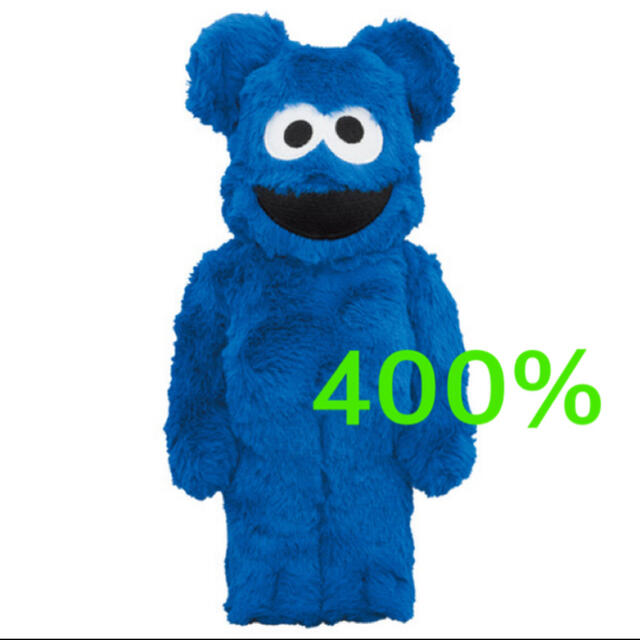 BE@RBRICK COOKIE MONSTER CostumeVer.400％のサムネイル