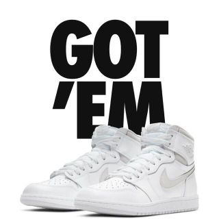 ナイキ(NIKE)のNIKE AIR JORDAN 1 HIGH 85 NEUTRAL GREY (スニーカー)