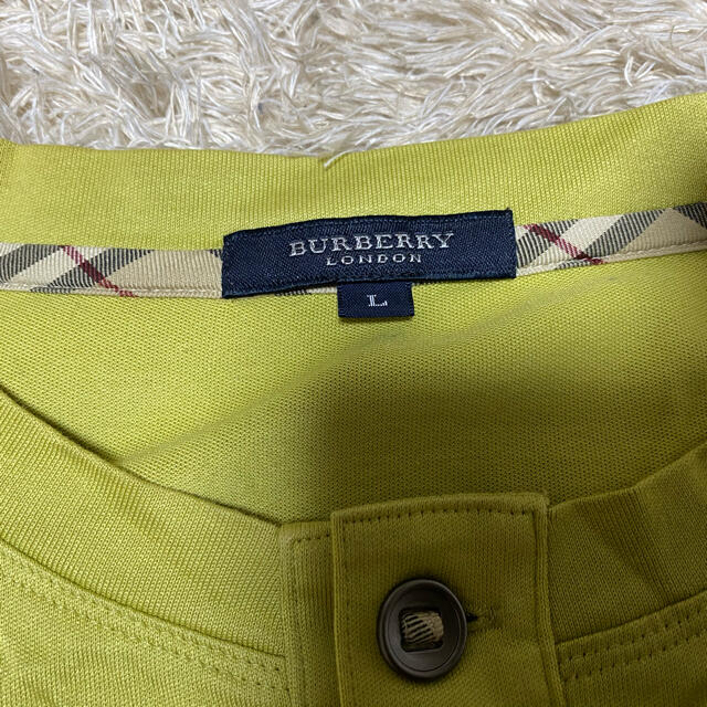 BURBERRY BLACK LABEL(バーバリーブラックレーベル)のバーバリー　BURBERRY   ロンT  Tシャツ　トップス　超美品 メンズのトップス(Tシャツ/カットソー(七分/長袖))の商品写真