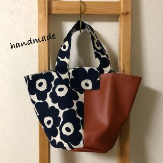 マリメッコ(marimekko)のmarimekko生地　ハンドメイドバッグ　muddy works(その他)