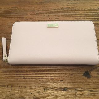 ケイトスペードニューヨーク(kate spade new york)のベビーピンク kate spade長財布(財布)