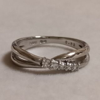 ダイマル(大丸)のプラチナ ダイヤモンド 0.08ct・リング(リング(指輪))