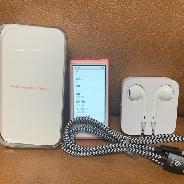 apple iPod nano 16GB PINK 第7世代 apple iPod nano 16GB PINK 第7世代