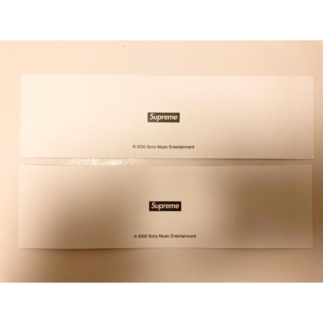 Supreme(シュプリーム)の【新品】Supreme BOXロゴステッカー ×2 Sticker Set メンズのファッション小物(その他)の商品写真