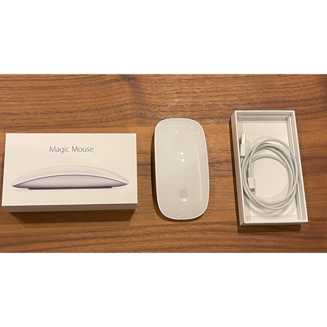 APPLE Magic Mouse 2 美品 - PC周辺機器