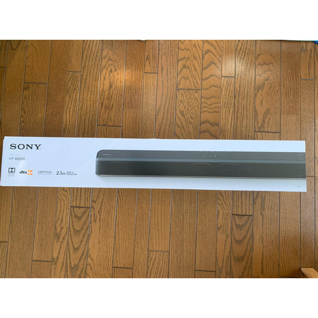 SONY(ソニー)のSONY HT-X8500 サウンドバー 新品未使用 スマホ/家電/カメラのオーディオ機器(スピーカー)の商品写真