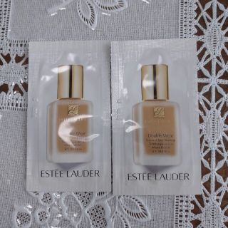 エスティローダー(Estee Lauder)のエスティローダー  ファンデーション デザートベージュ試供品2包(ファンデーション)