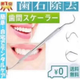 歯石　取り　歯間 スケーラー(口臭防止/エチケット用品)