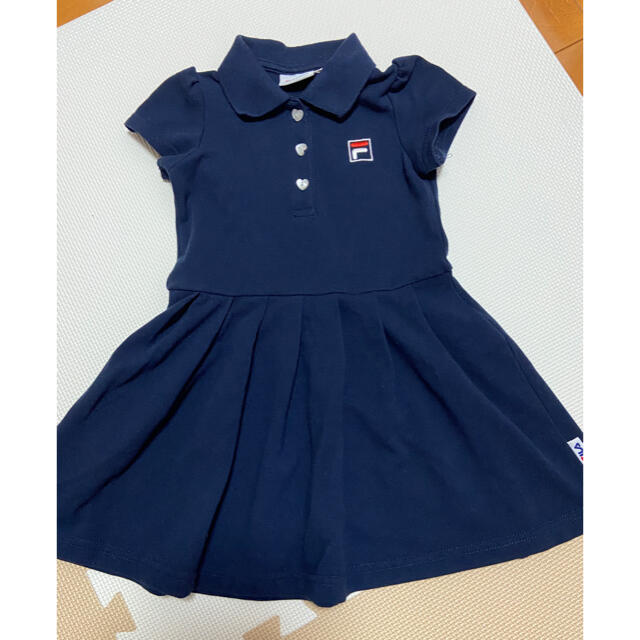 FILA(フィラ)のFILA ワンピース　100 キッズ/ベビー/マタニティのキッズ服女の子用(90cm~)(ワンピース)の商品写真