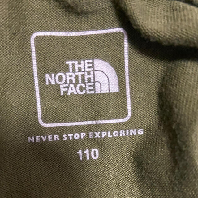 THE NORTH FACE(ザノースフェイス)のノースフェイス　Tシャツ　110 キッズ/ベビー/マタニティのキッズ服男の子用(90cm~)(Tシャツ/カットソー)の商品写真