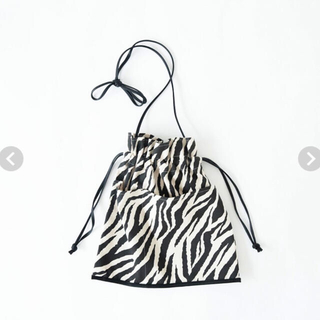 シールームリン(SeaRoomlynn)のsearoomlynn♡eco leather linen巾着bag(ショルダーバッグ)