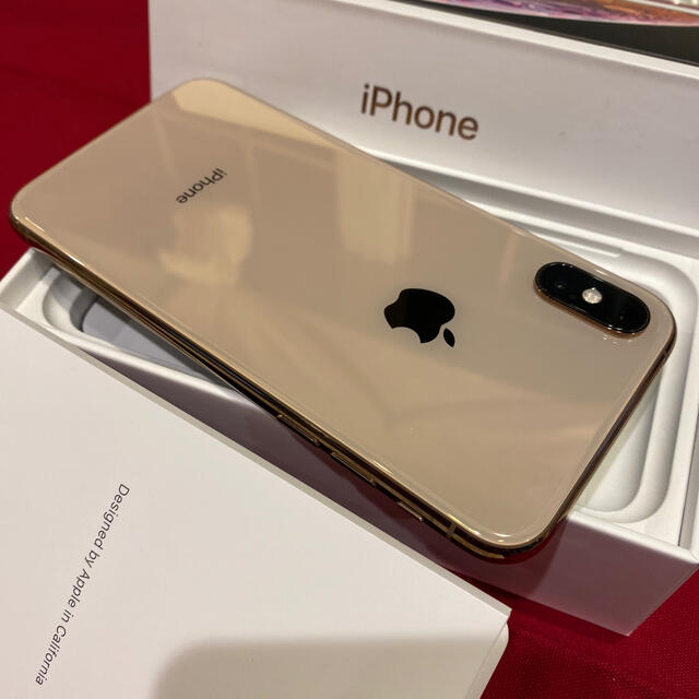 Apple iPhoneXS ゴールド　美品　SIMフリー！64G 1