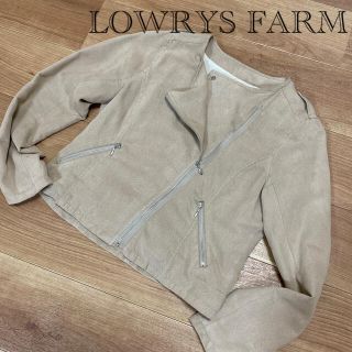 ローリーズファーム(LOWRYS FARM)の最終お値下げ❤︎LOWRYS FARMレディースブルゾン(ライダースジャケット)