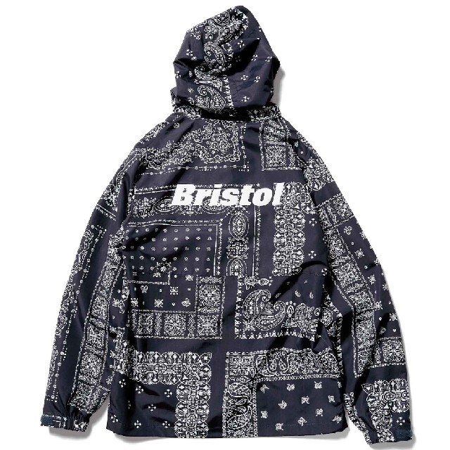 F.C.R.B.(エフシーアールビー)のF.C.Real Bristol B NAVY BANDANA XL バンダナ メンズのジャケット/アウター(ナイロンジャケット)の商品写真