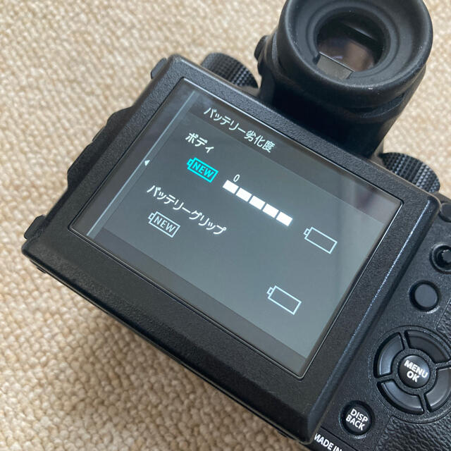 FUJIFILM　富士フィルム NP-T125　GFX　純正バッテリー　劣化なし