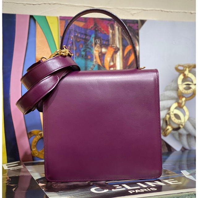 celine(セリーヌ)の激レア VINTAGE OLD CELINE 2WAY サルキーバッグ レディースのバッグ(ショルダーバッグ)の商品写真