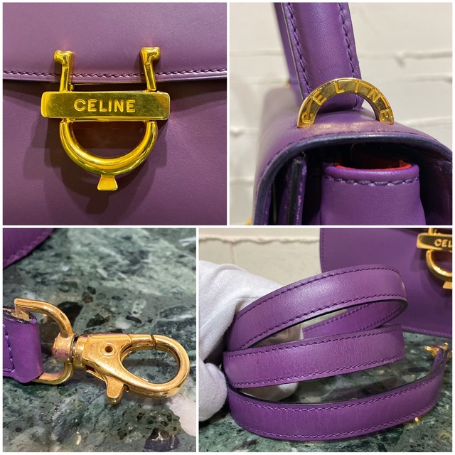 celine(セリーヌ)の激レア 超美品 希少カラー VINTAGE CELINE ショルダーバッグ レディースのバッグ(ショルダーバッグ)の商品写真