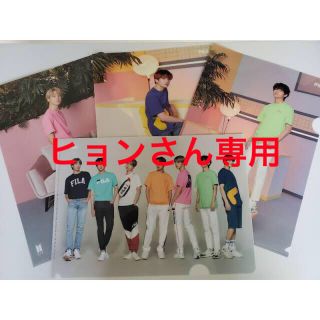 ボウダンショウネンダン(防弾少年団(BTS))のBTS×FILA クリアファイル8枚セット(K-POP/アジア)