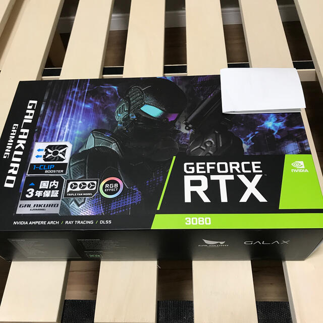 RTX3080 GARAKURO 3年保証　新品PCパーツ