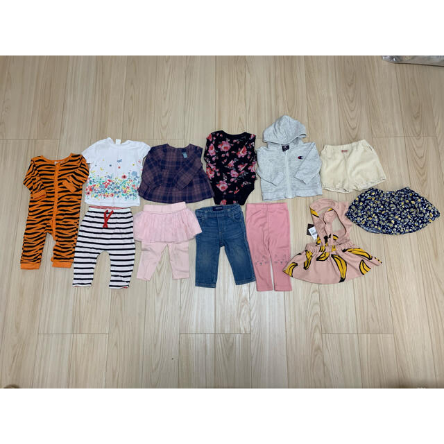 babyGAP(ベビーギャップ)の女の子　ベビー服　まとめうり　新品未使用あり キッズ/ベビー/マタニティのベビー服(~85cm)(パンツ)の商品写真