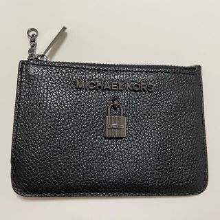 マイケルコース(Michael Kors)のマイケルコース✳︎定期入れ✳︎黒✳︎美品(名刺入れ/定期入れ)