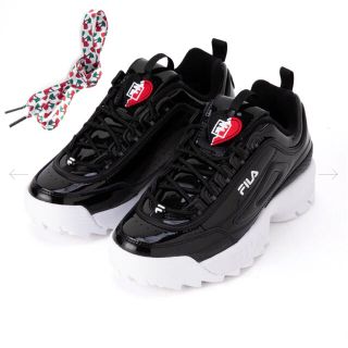 フィラ(FILA)の箱付き　FILA 厚底スニーカー　25.0cm(スニーカー)