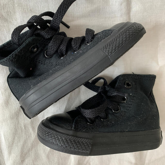 CONVERSE(コンバース)のコンバース　オールブラック　11.5cm キッズ/ベビー/マタニティのベビー靴/シューズ(~14cm)(スニーカー)の商品写真