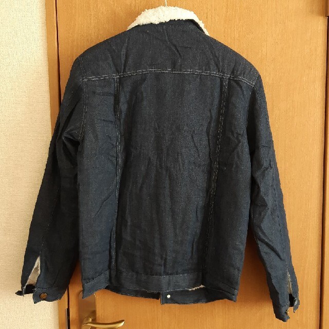 【ロッシー様専用】デニム ジャケット Gジャン(内ボア付) メンズのジャケット/アウター(Gジャン/デニムジャケット)の商品写真