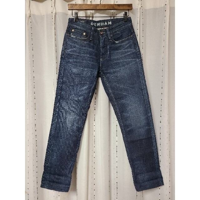 美品】DENHAM デンハム RAZOR GRK2 W27 メンズ 【中古】 www.gold-and ... デンハム デニムパンツ RAZOR SLIM FIT W27 濃紺