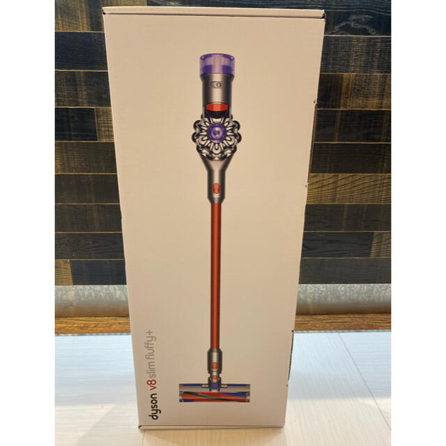 Dyson(ダイソン)の【新品未開封】Dyson V8 Slim Fluffy+ SV10KSLMCOM スマホ/家電/カメラの生活家電(掃除機)の商品写真