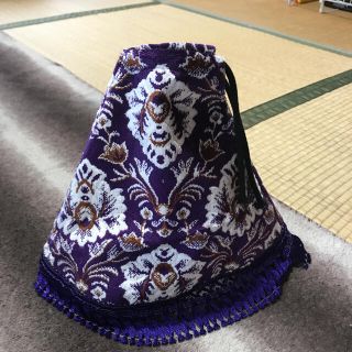 金華山　新格子パープル　シフトブーツカバー　デコトラ レトロ(トラック・バス用品)