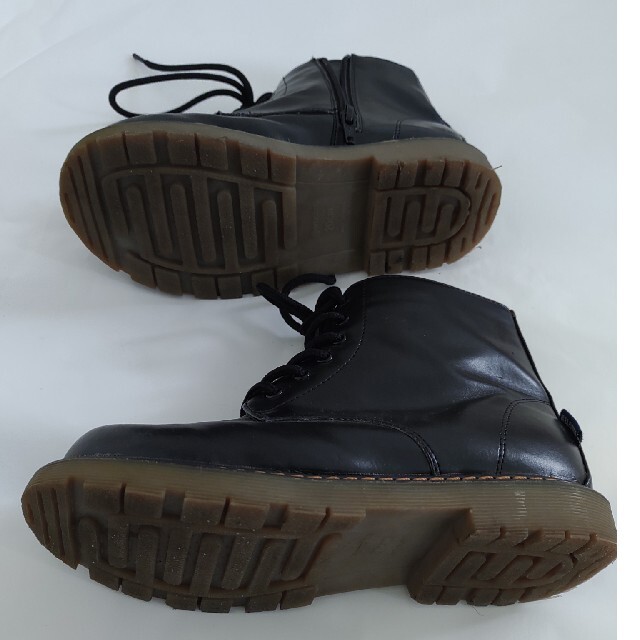 HANG TEN(ハンテン)の編み上げブーツ キッズ/ベビー/マタニティのキッズ靴/シューズ(15cm~)(ブーツ)の商品写真