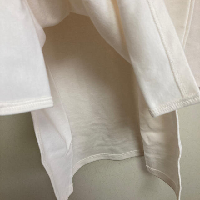 chocol raffine robe(ショコラフィネローブ)のクルーネックカットプルオーバー　フリーサイズ　オフホワイト　 レディースのトップス(カットソー(長袖/七分))の商品写真