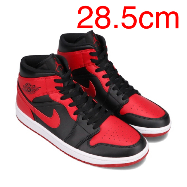 【新品未使用】エアジョーダン1 ミッド ブレッドJORDAN1 MID BRED