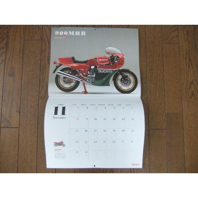 Ducati(ドゥカティ)のドカティ　２００９年　カレンダー 自動車/バイクのバイク(カタログ/マニュアル)の商品写真