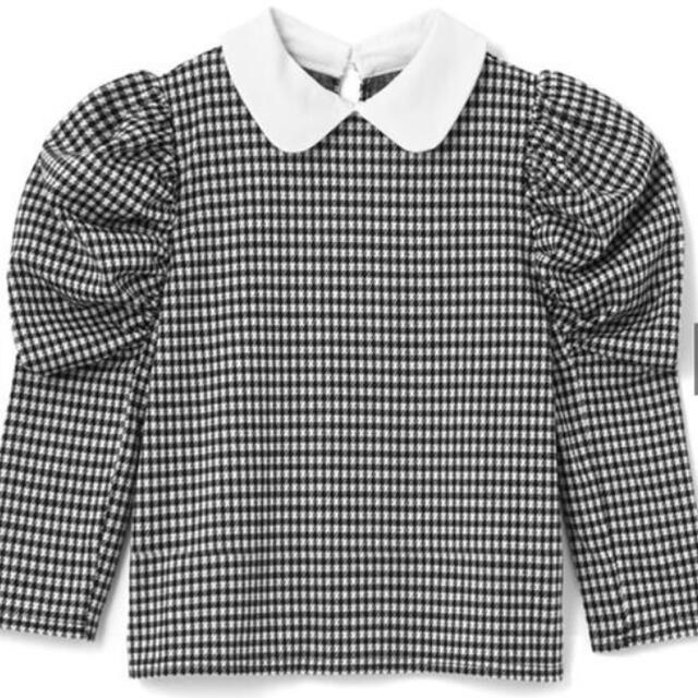 GRL(グレイル)の襟付きギンガムチェックパワショルカットプルオーバー レディースのトップス(シャツ/ブラウス(長袖/七分))の商品写真