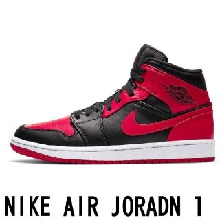 ナイキ(NIKE)の26cm★NIKE AIR JORADN 1 MID "BRED"　ブレッド(スニーカー)