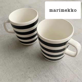 マリメッコ(marimekko)のmarimekko マリメッコ タサライタ 60周年記念 マグカップ ペア(グラス/カップ)